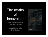 The myths of innovation